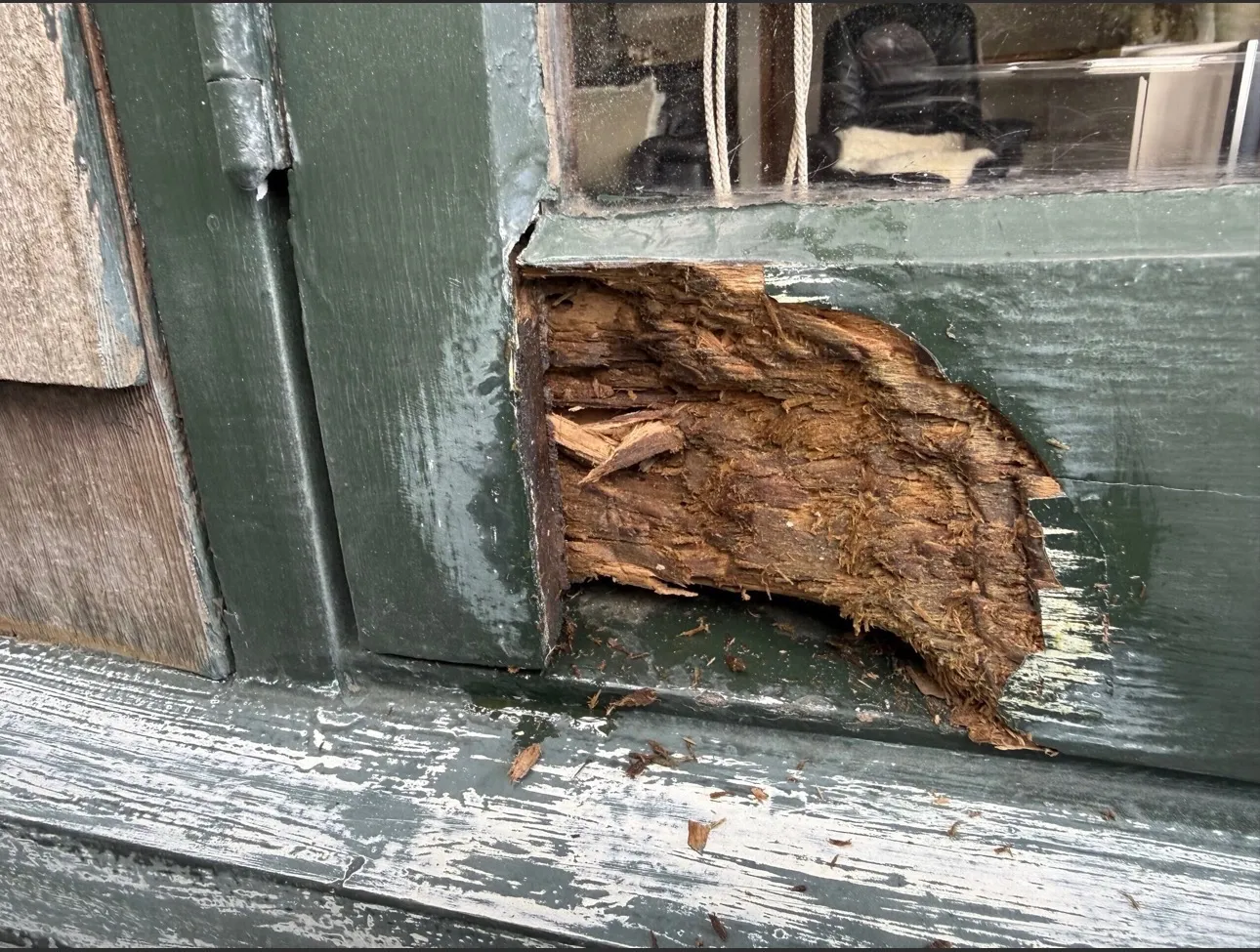 St Heliers — Casement Sash Replacement & Repair (before)