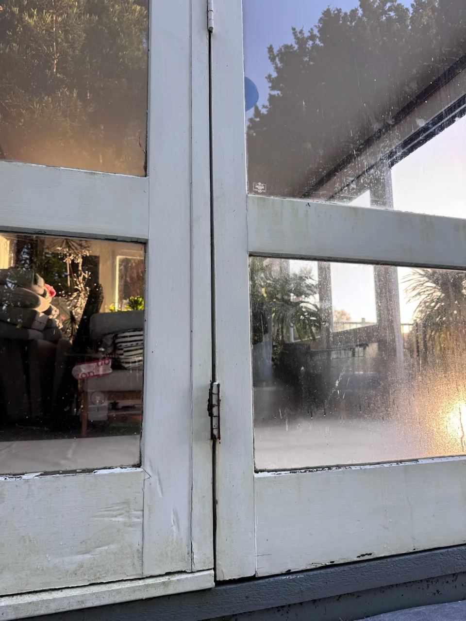 Hillsborough — Joinery Replacement, Sill Replacement, Jamb Repair, Bifold Door Service (before)