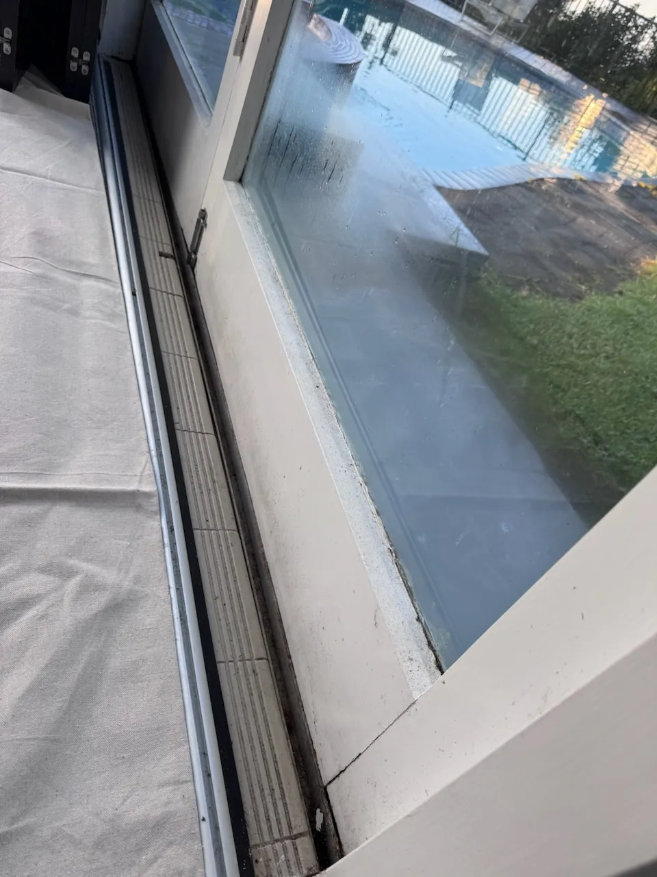 Hillsborough — Joinery Replacement, Sill Replacement, Jamb Repair, Bifold Door Service (before)