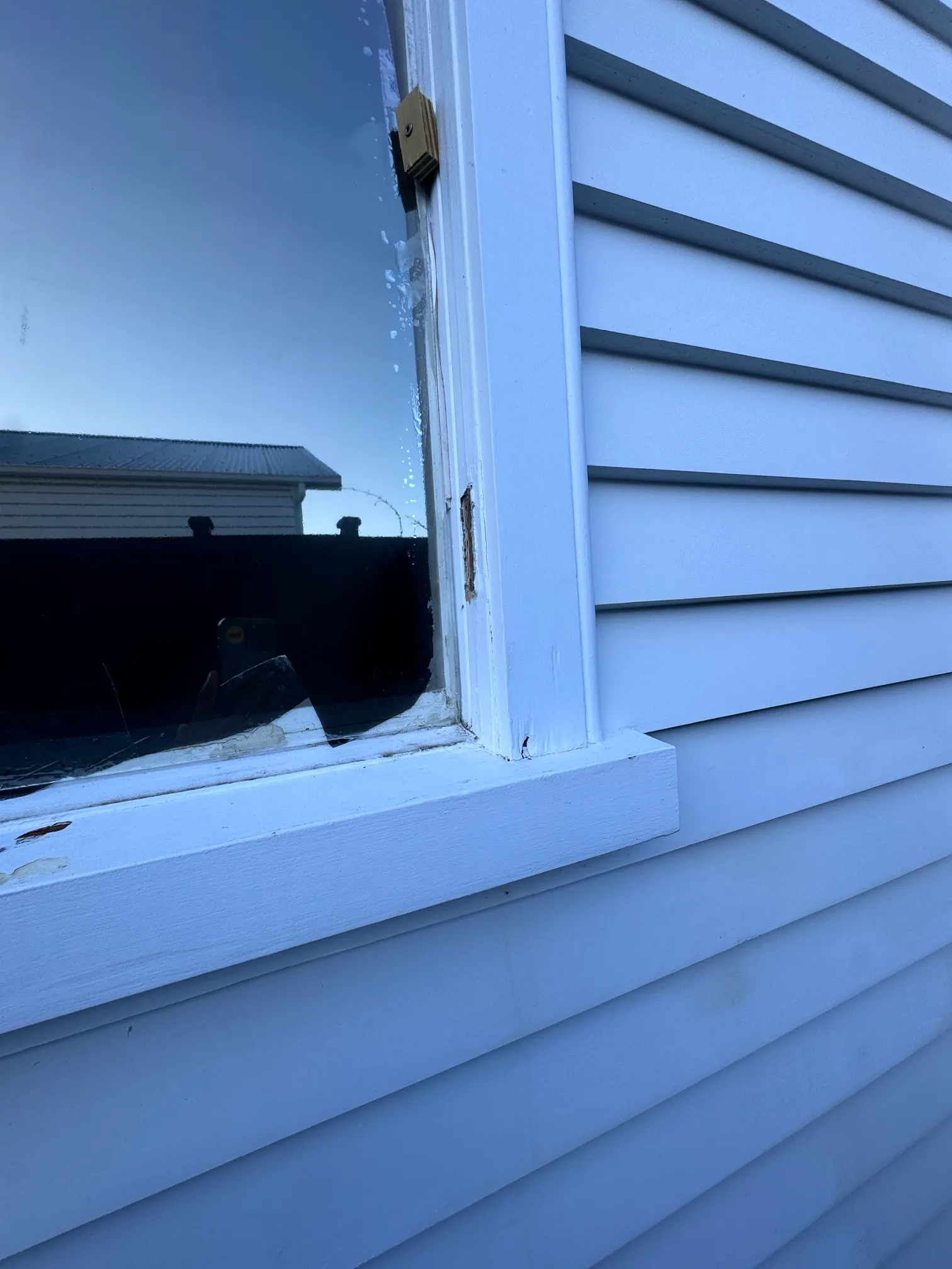 Sandringham — Sill Replacement (before)