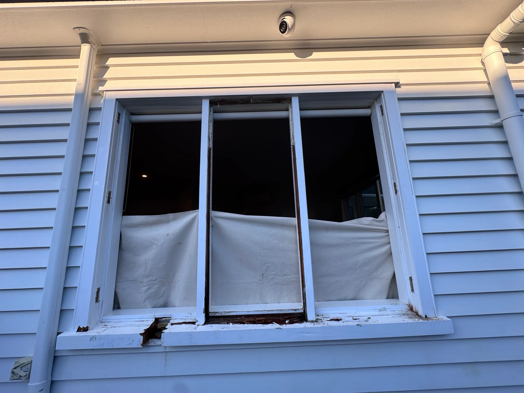 Sandringham — Sill Replacement (before)