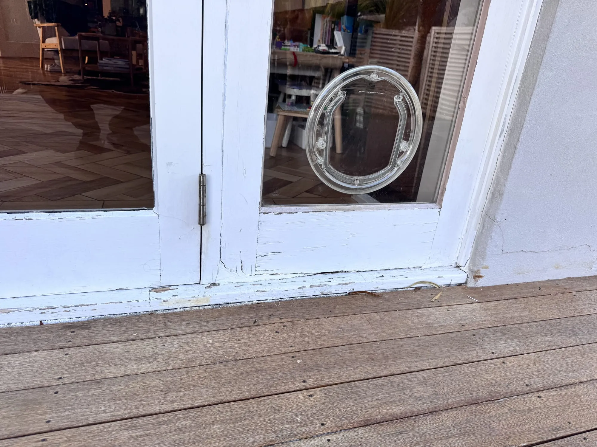 Glendowie — French Doors Converted to Bi-fold (before)