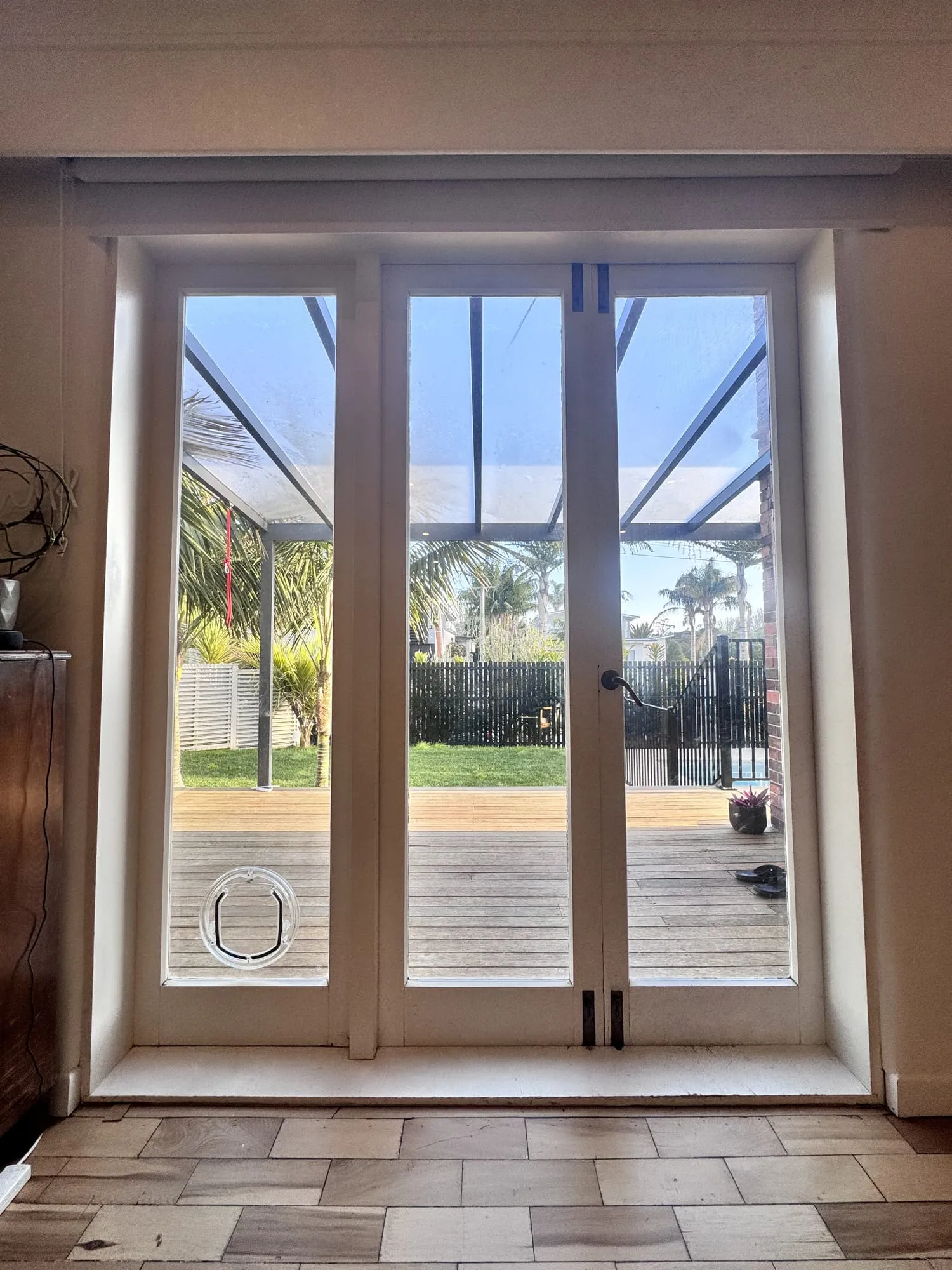 Glendowie — French Doors Converted to Bi-fold (before)
