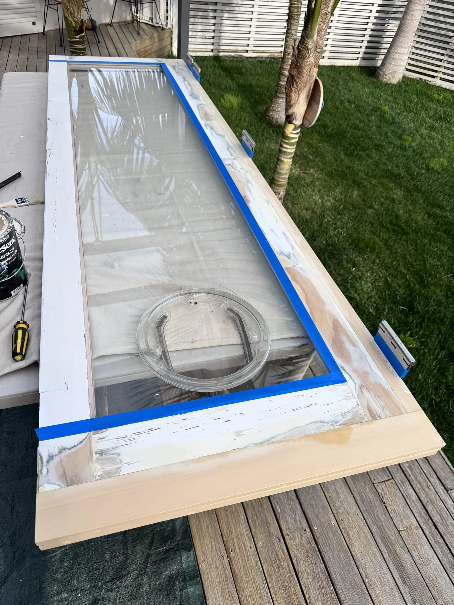 Glendowie — French Doors Converted to Bi-fold (progress)